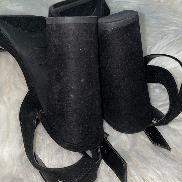 Circus By Sam Edelman Women’s Annette Ankle Strap Sandal Black Size 7.5 - Picture 9 of 14